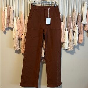 Pistola women’s Nicole spice Pants size 26 NWT